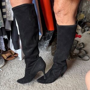 Stuart Weitzman Knee High Suede Boots